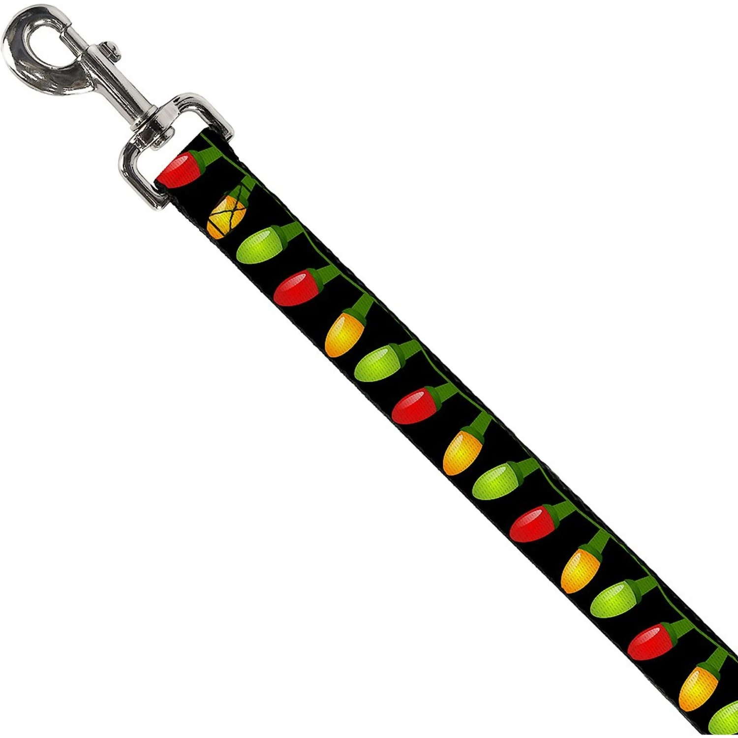 Buckle-Down Christmas Lights Dog Leash 4 Buckle-Down Christmas Lights Dog Leash - Image 2