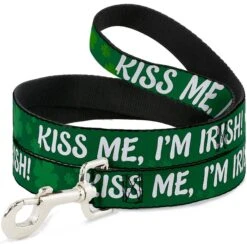 Buckle-Down KISS ME, I'M IRISH! Dog Leash