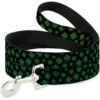 Buckle-Down St. Pat's Clovers Scattered Dog Leash -Blue Buffalo Shop 339500 MAIN. AC SS1800 V1637993489
