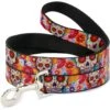 Buckle-Down Sugar Skull Dog Leash 2 Buckle-Down Sugar Skull Dog Leash -Blue Buffalo Shop 339575 MAIN. AC SS1800 V1638017186