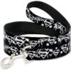 Buckle-Down Superman Shield Splatter Dog Leash -Blue Buffalo Shop 339586 MAIN. AC SS1800 V1638008492