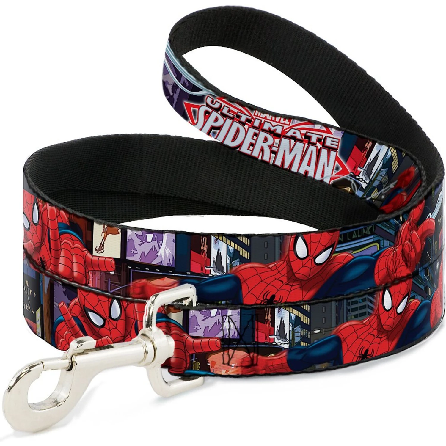 Buckle-Down The Ultimate Spider-Man Swinging City Dog Leash 3 Buckle-Down The Ultimate Spider-Man Swinging City Dog Leash