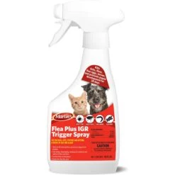 Martin's Flea Plus IGR Trigger Cat & Dog Spray, 16-oz Bottle