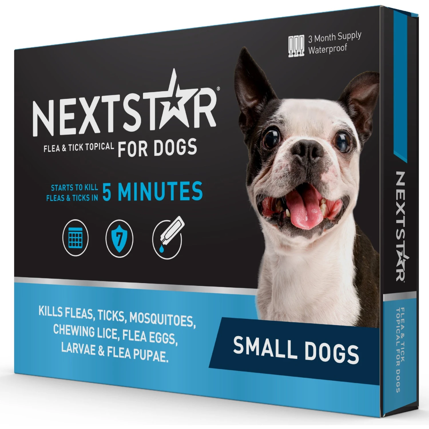 NextStar Flea & Tick Spot Treatment For Small Dogs, 5-22 Lbs 3 NextStar Flea & Tick Spot Treatment For Small Dogs, 5-22 Lbs