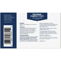 PetArmor CapAction Oral Flea Treatment For Dogs 25+ Lbs 6 Doses -Blue Buffalo Shop 346081 PT1. AC SS1800 V1696520558