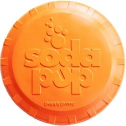 SodaPup Bottle Top Rubber Flying Disk Dog Toy