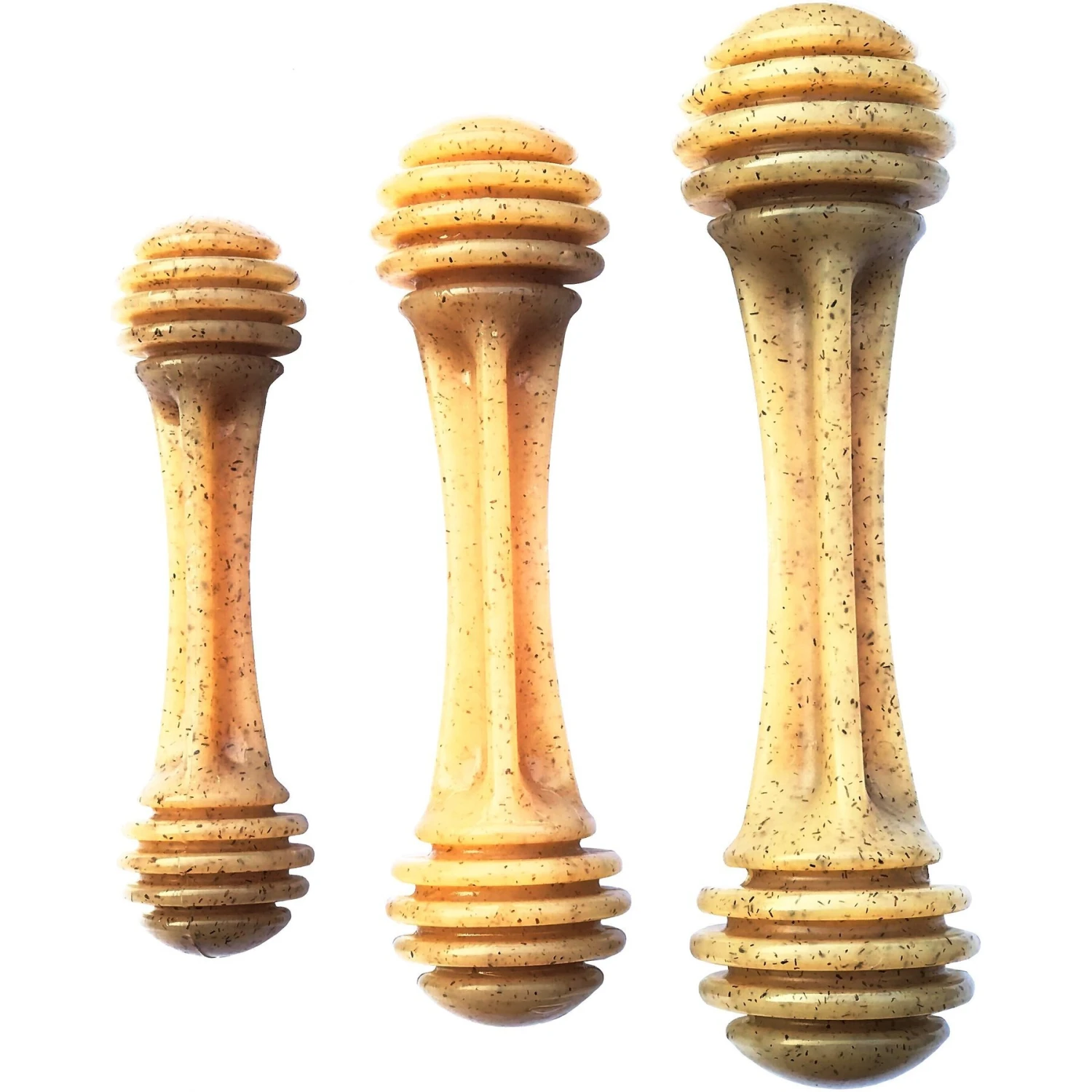 SodaPup Nylon Honey Bone Chew Dog Toy 5 SodaPup Nylon Honey Bone Chew Dog Toy - Image 3