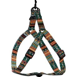 CollarDirect Tribal Pattern Aztec Design Adjustable Nylon Step-in Dog Harness 8 CollarDirect Tribal Pattern Aztec Design Adjustable Nylon Step-in Dog Harness -Blue Buffalo Shop 347953 PT1. AC SS1800 V1639789906