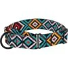 CollarDirect Tribal Pattern Ethnic Design Nylon Martingale Dog Collar -Blue Buffalo Shop 348051 MAIN. AC SS1800 V1639789906