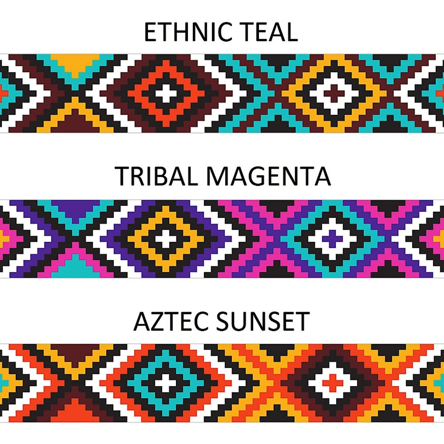 CollarDirect Tribal Pattern Ethnic Design Nylon Martingale Dog Collar 6 CollarDirect Tribal Pattern Ethnic Design Nylon Martingale Dog Collar - Image 4