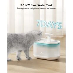 Petlibro Capsule Automatic Dog & Cat Water Fountain, 2-L -Blue Buffalo Shop 352552 PT6. AC SS1800 V1694184632