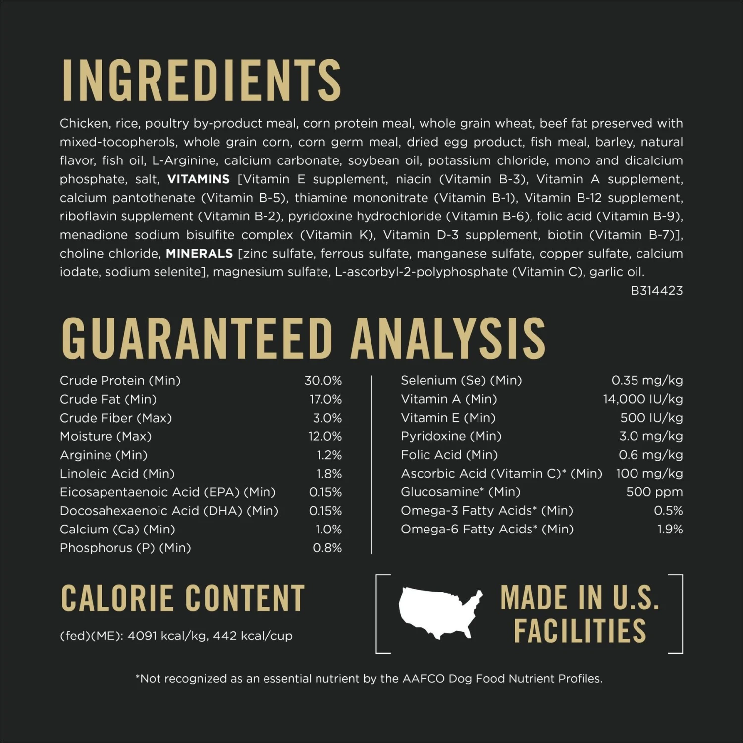 Purina Pro Plan Sport Performance Senior High-Protein 30/17 Chicken & Rice Formula Dog Food 8 Purina Pro Plan Sport Performance Senior High-Protein 30/17 Chicken & Rice Formula Dog Food - Image 6