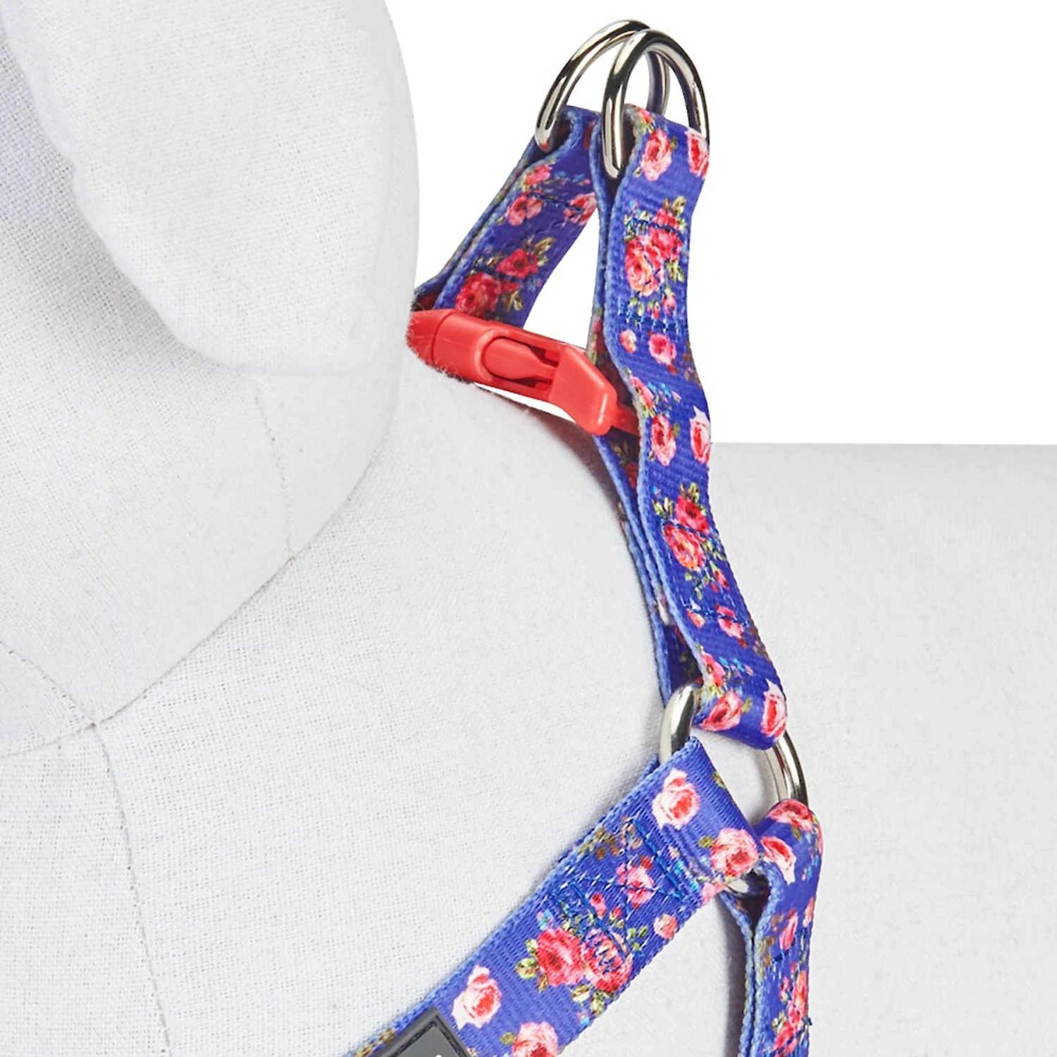 Blueberry Pet Step-in Spring Scent Inspired Rose Print Dog Harness 6 Blueberry Pet Step-in Spring Scent Inspired Rose Print Dog Harness - Image 4