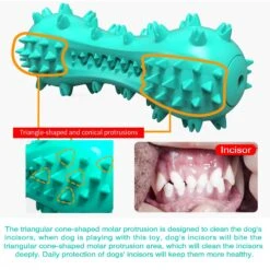 Hanamya Bone-Shaped Toothbrush Dog Chew Toy -Blue Buffalo Shop 354531 PT5. AC SS1800 V1640732499