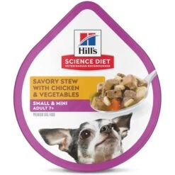 Hill's Science Diet Adult 7+ Small & Mini Savory Chicken & Vegetable Stew Dog Food Trays & Hill's Science Diet Adult Small Mini Savory Stew Beef & Vegetable Wet Dog Food Trays -Blue Buffalo Shop 356850 PT5. AC SS1800 V1692882992