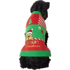 Disney Winnie The Pooh Patchwork Dog & Cat Sweater 11 Disney Winnie The Pooh Patchwork Dog & Cat Sweater -Blue Buffalo Shop 358387 PT2. AC SS1800 V1660703573