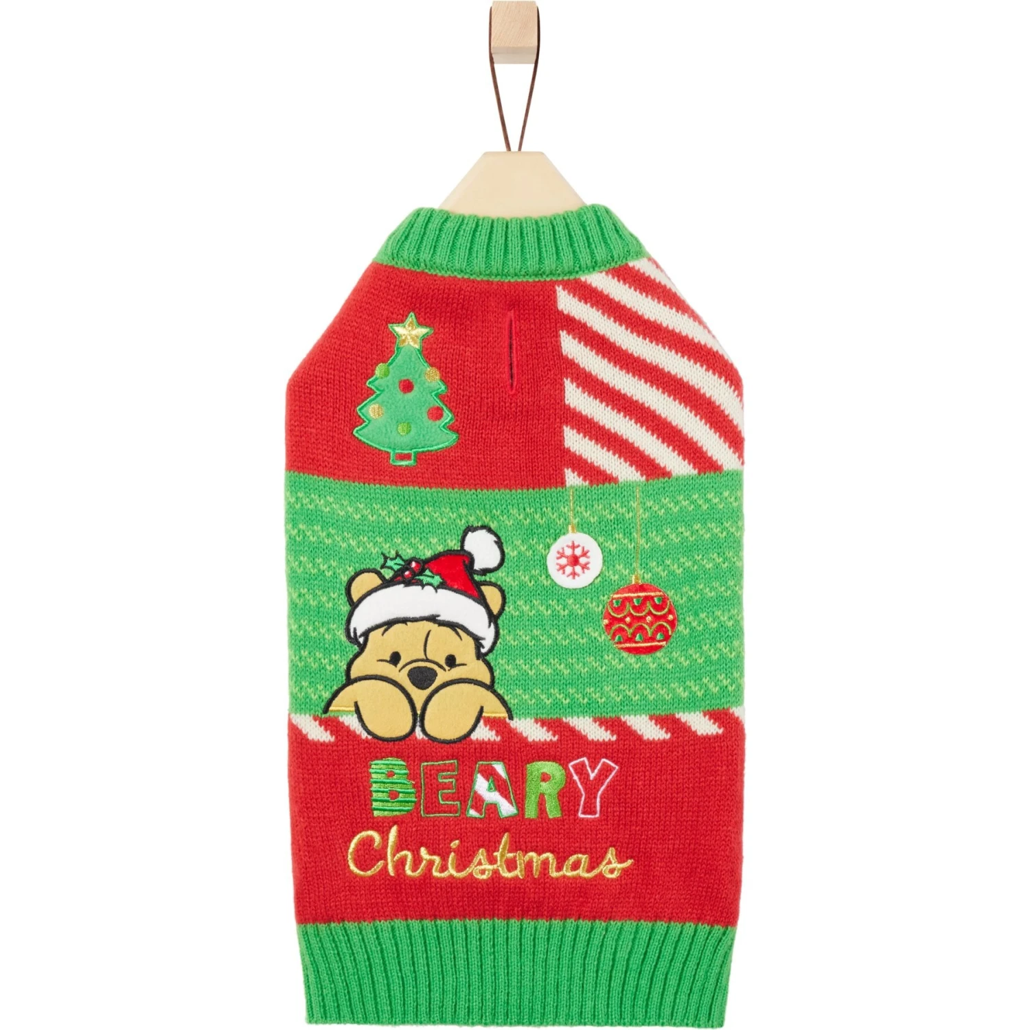 Disney Winnie The Pooh Patchwork Dog & Cat Sweater 6 Disney Winnie The Pooh Patchwork Dog & Cat Sweater - Image 4