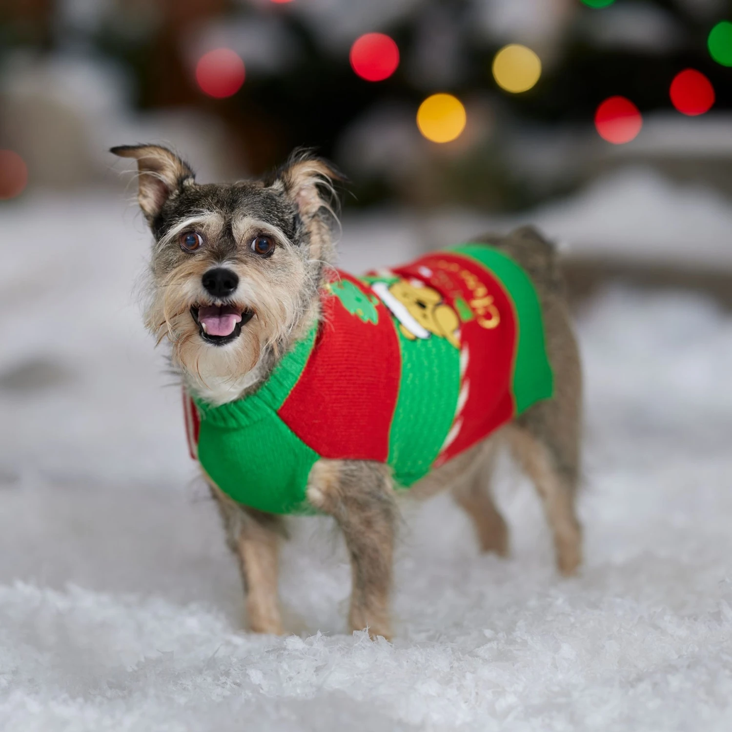 Disney Winnie The Pooh Patchwork Dog & Cat Sweater 9 Disney Winnie The Pooh Patchwork Dog & Cat Sweater - Image 7