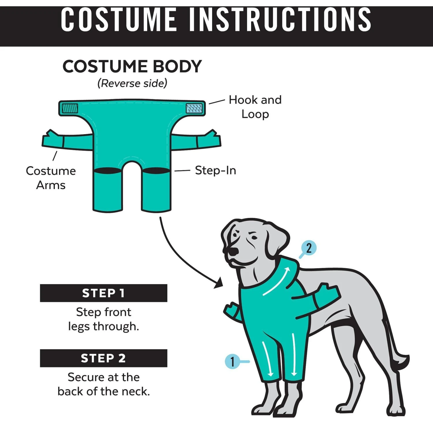 Disney Santa Stitch Walking Dog & Cat Costume 5 Disney Santa Stitch Walking Dog & Cat Costume - Image 3