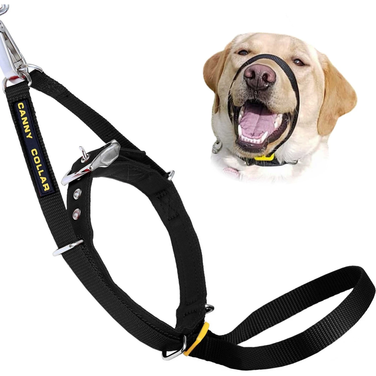 Canny No Pull Padded Dog Training Head Collar 3 Canny No Pull Padded Dog Training Head Collar