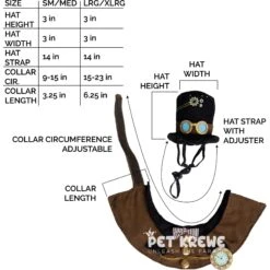 Pet Krewe Steam Punk Dog Costume -Blue Buffalo Shop 361130 PT4. AC SS1800 V1648073810