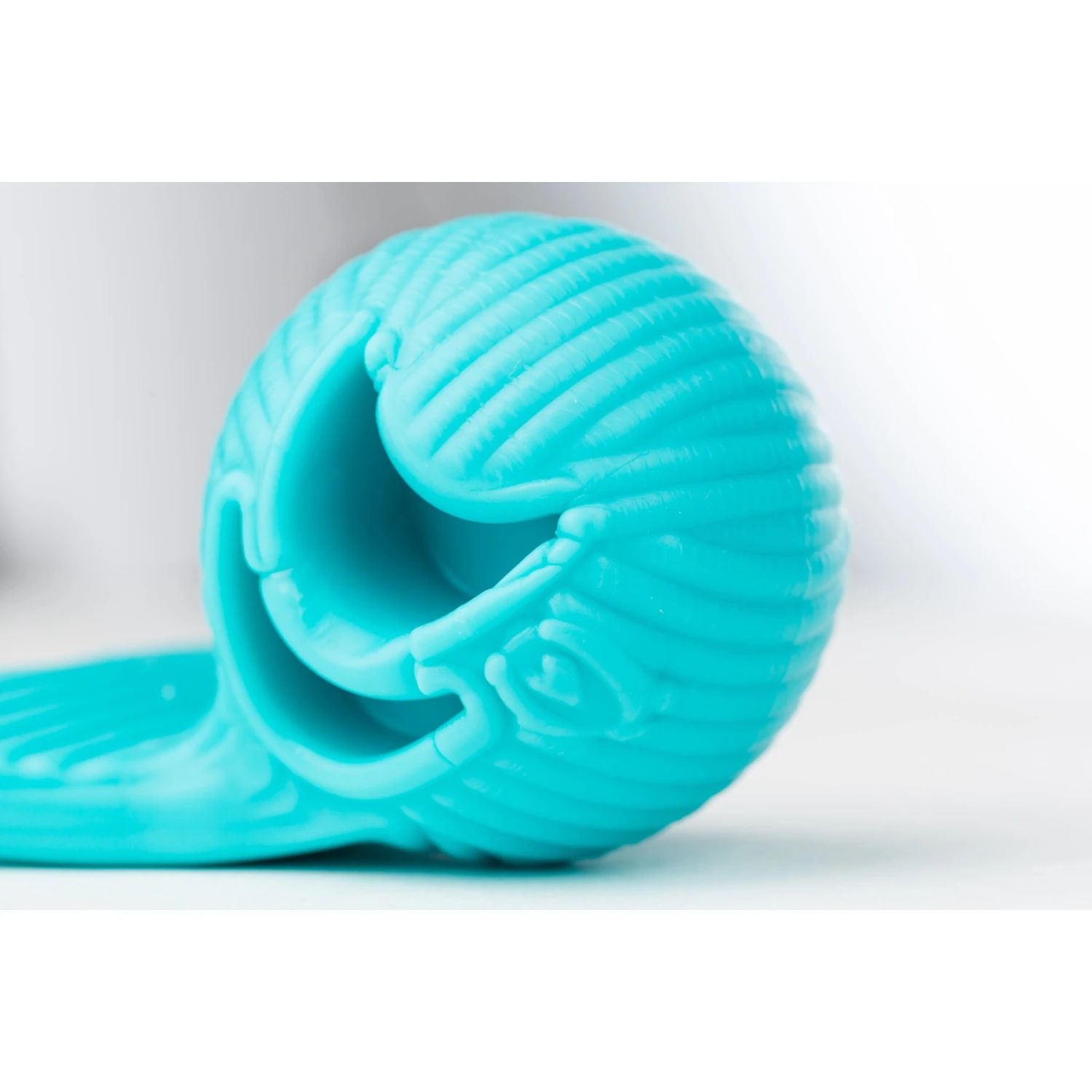 Hugglehounds Okko Tuffut-Flex Ball Dog Toy, Blue 8 Hugglehounds Okko Tuffut-Flex Ball Dog Toy, Blue - Image 6