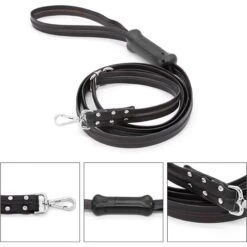 PATPET Safety Water Resistant Flashing Light LED Dog Leash -Blue Buffalo Shop 363150 PT3. AC SS1800 V1658190301