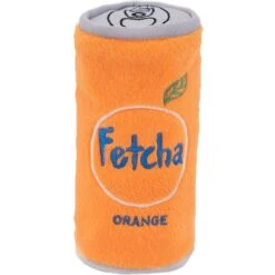 ZippyPaws Squeakie Can Fetcha Plush Dog Toy