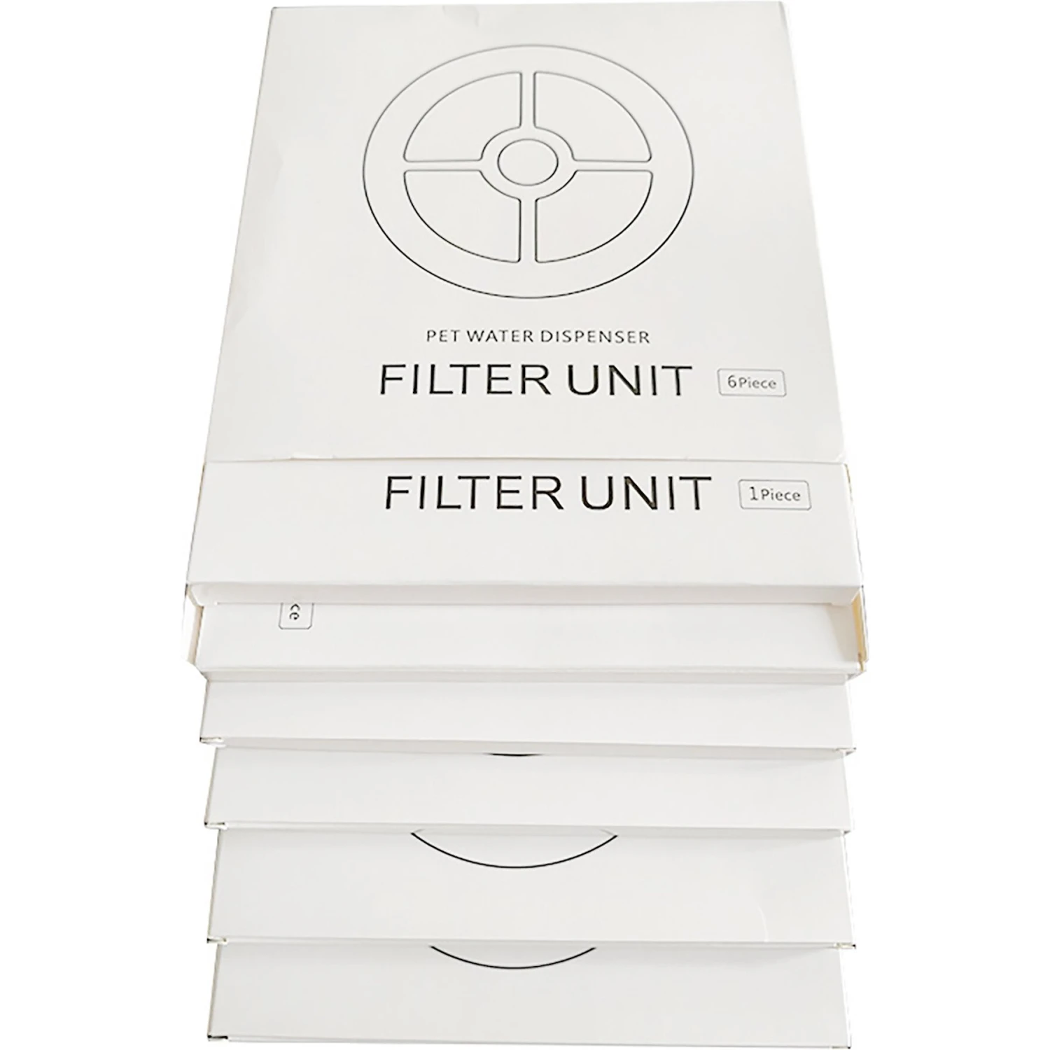 Petdiary Cat Water Fountain Filter, White, Small, 6 Count 5 Petdiary Cat Water Fountain Filter, White, Small, 6 Count - Image 3