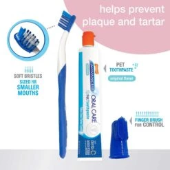 Nylabone Advanced Oral Care Original Flavor Puppy Dental Kit & N-Bone Puppy Teething Sticks Chicken Flavor Dog Treats 14 Nylabone Advanced Oral Care Original Flavor Puppy Dental Kit & N-Bone Puppy Teething Sticks Chicken Flavor Dog Treats -Blue Buffalo Shop 365512 PT3. AC SS1800 V1644020225