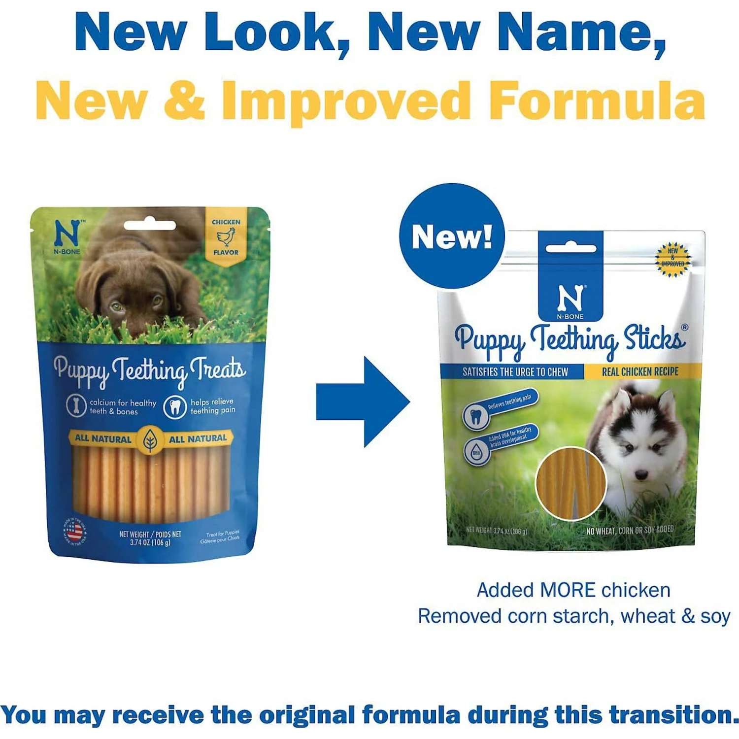 Nylabone Advanced Oral Care Original Flavor Puppy Dental Kit & N-Bone Puppy Teething Sticks Chicken Flavor Dog Treats 10 Nylabone Advanced Oral Care Original Flavor Puppy Dental Kit & N-Bone Puppy Teething Sticks Chicken Flavor Dog Treats - Image 8