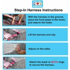 Pawtitas Solid Dog & Cat Harness -Blue Buffalo Shop 365740 PT6. AC SS1800 V1680548029