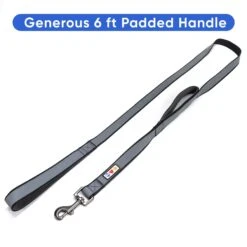Pawtitas Padded Reflective Dog Leash 2 Handles 13 Pawtitas Padded Reflective Dog Leash 2 Handles -Blue Buffalo Shop 365795 PT4. AC SS1800 V1646253723