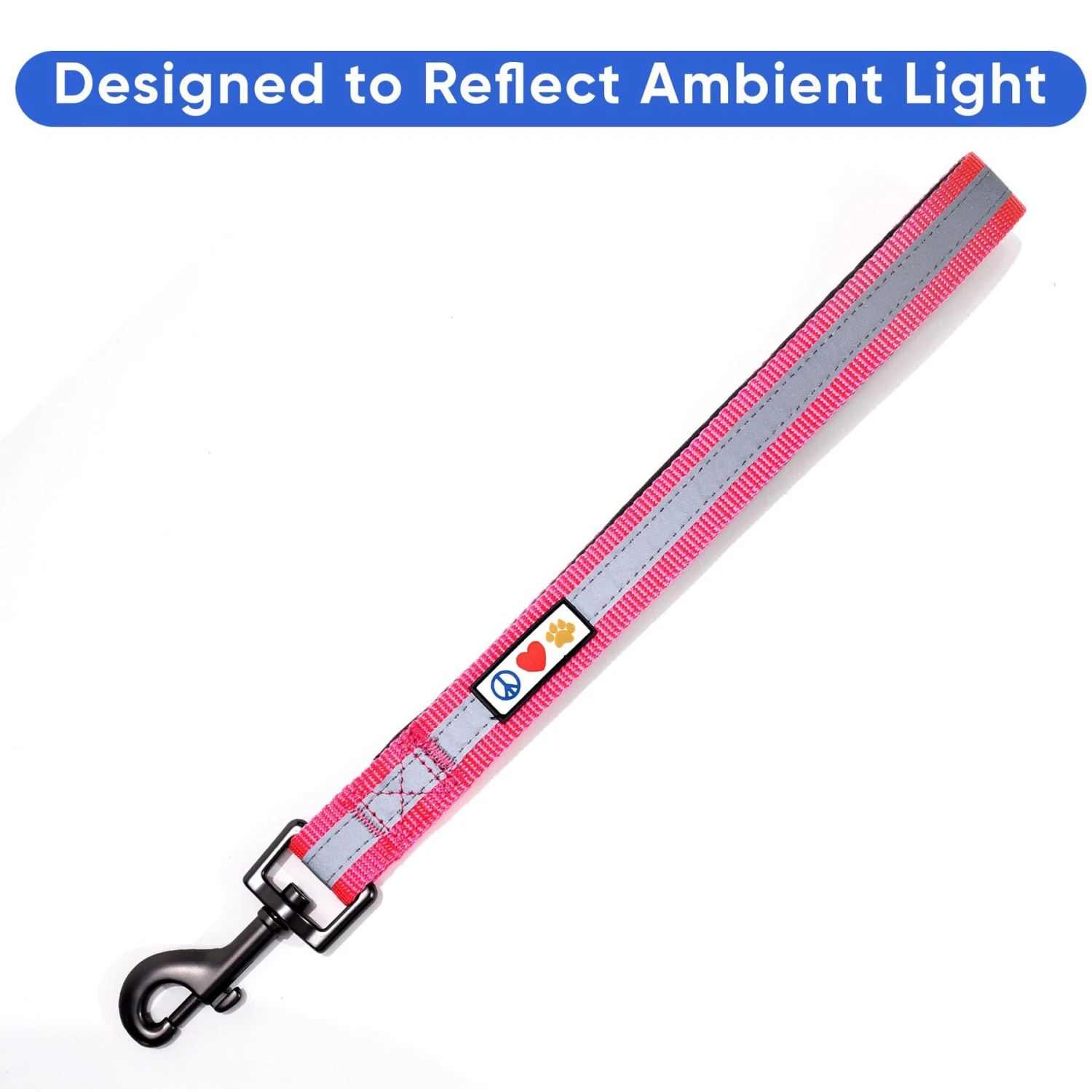 Pawtitas Padded Reflective Short Dog Leash 5 Pawtitas Padded Reflective Short Dog Leash - Image 3