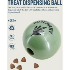 Planet Dog Orbee-Tuff Essentials Rosemary Scented Interactive Dog Ball Treat Dispenser Toy, Green 12 Planet Dog Orbee-Tuff Essentials Rosemary Scented Interactive Dog Ball Treat Dispenser Toy, Green -Blue Buffalo Shop 367763 PT2. AC SS1800 V1644532054
