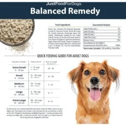 JustFoodForDogs Balanced Remedy Recipe Frozen Human-Grade Fresh Dog Food 17 JustFoodForDogs Balanced Remedy Recipe Frozen Human-Grade Fresh Dog Food -Blue Buffalo Shop 368113 PT6. AC SS1800 V1675356950