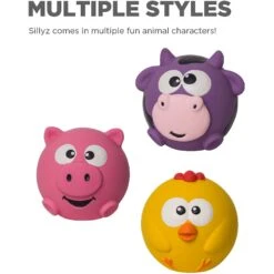 Outward Hound Sillyz Chick Latex Rubber Squeaky Ball Dog Toy 11 Outward Hound Sillyz Chick Latex Rubber Squeaky Ball Dog Toy -Blue Buffalo Shop 368196 PT3. AC SS1800 V1644531748