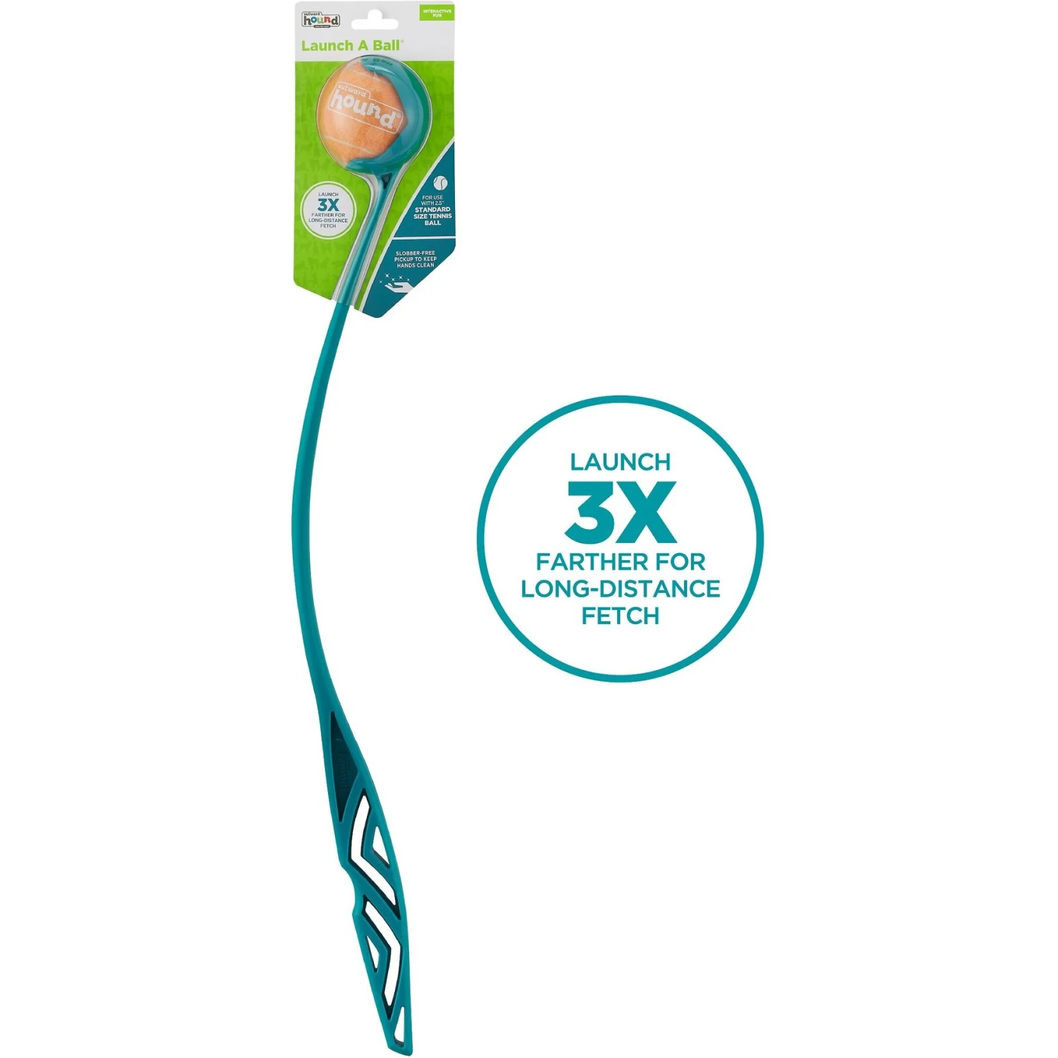 Outward Hound Launch A Ball Tennis Dog Toy 8 Outward Hound Launch A Ball Tennis Dog Toy - Image 6