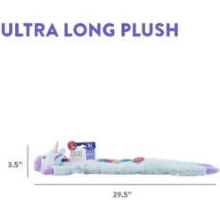 Charming Pet Longidudes Unicorn Plush & Squeaky Dog Tug Toy, Blue -Blue Buffalo Shop 368210 PT5. AC SS1800 V1644522985