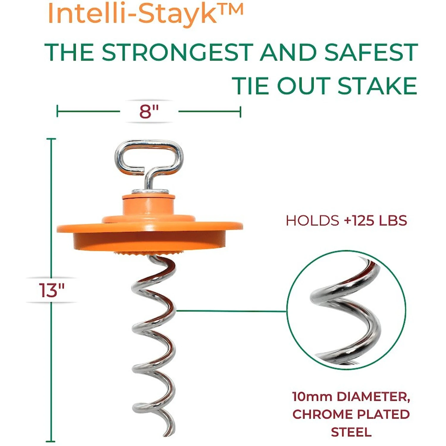 IntelliLeash Intelli-Stayk With Beast Dog Surface Lock 4 IntelliLeash Intelli-Stayk With Beast Dog Surface Lock - Image 2
