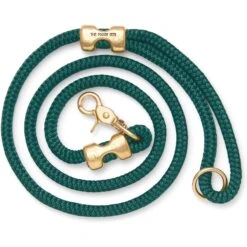 The Foggy Dog Evergreen Marine Rope Dog Leash