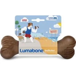 Lumabone Bulkster Bacon Flavor Dog Toy -Blue Buffalo Shop 370197 PT2. AC SS1800 V1646759248