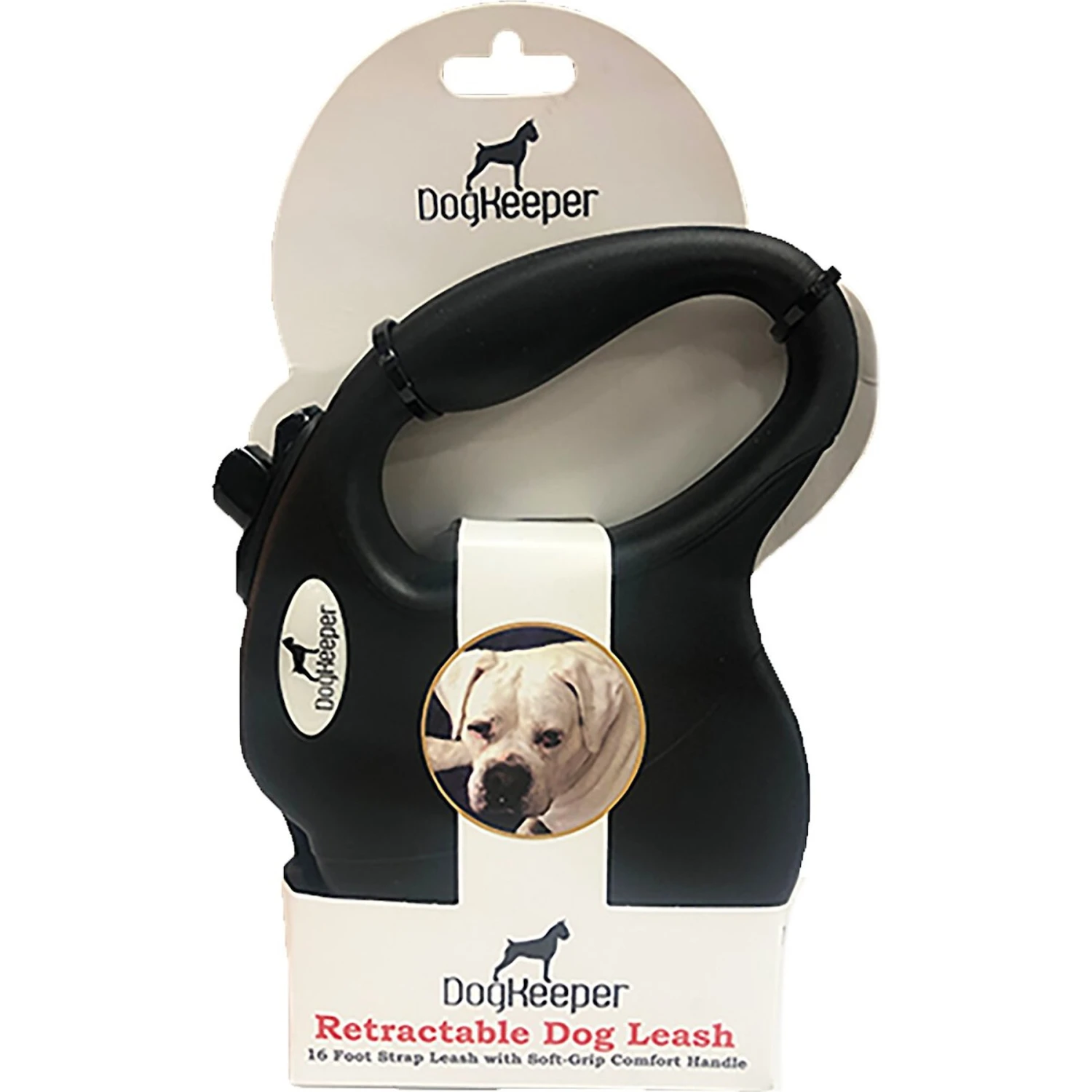 Dog Keeper Retractable Dog Leash, Black 3 Dog Keeper Retractable Dog Leash, Black