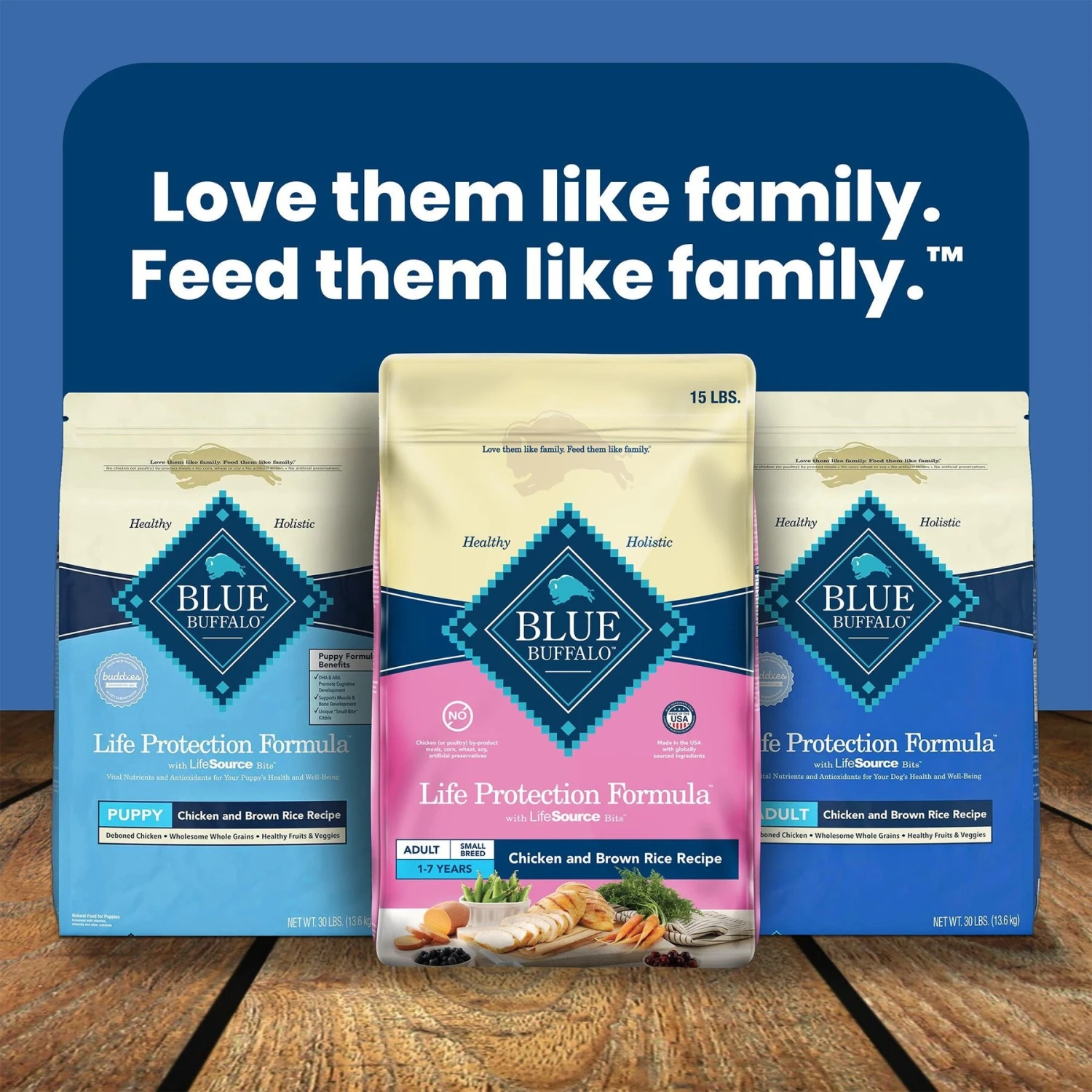 Blue Buffalo Life Protection Formula Small Breed Adult Chicken & Brown Rice Recipe Dry Dog Food 11 Blue Buffalo Life Protection Formula Small Breed Adult Chicken & Brown Rice Recipe Dry Dog Food - Image 9