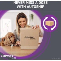 Frontline Plus Flea & Tick Spot Treatment For Medium Dogs, 23-44 Lbs -Blue Buffalo Shop 47490 PT8. AC SS1800 V1700247323