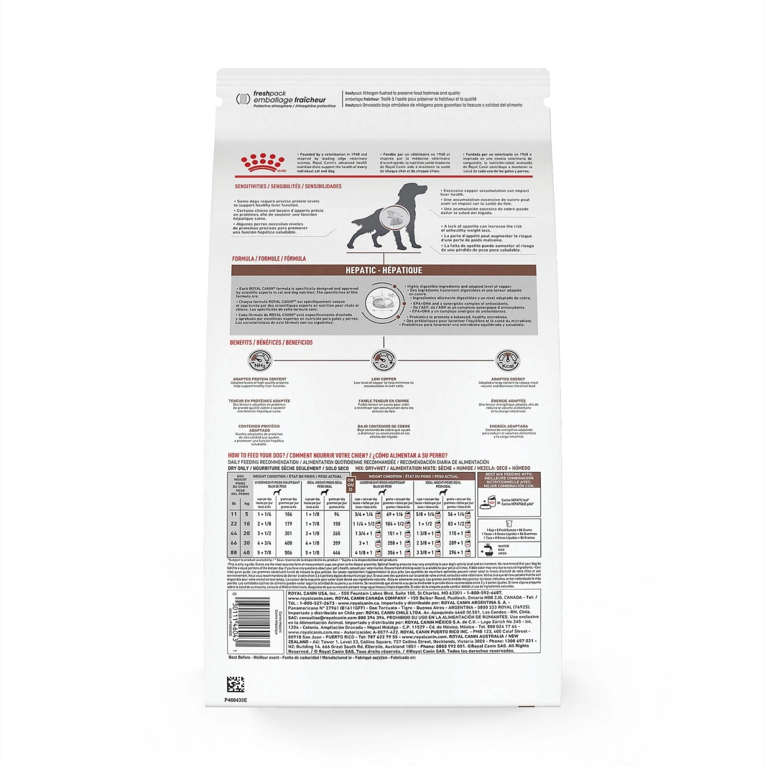 Royal Canin Veterinary Diet Adult Hepatic Dry Dog Food 4 Royal Canin Veterinary Diet Adult Hepatic Dry Dog Food - Image 2