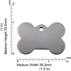 Red Dingo Titanium Bone Personalized Dog ID Tag 8 Red Dingo Titanium Bone Personalized Dog ID Tag -Blue Buffalo Shop 507958 PT1. AC SS1800 V1657657784