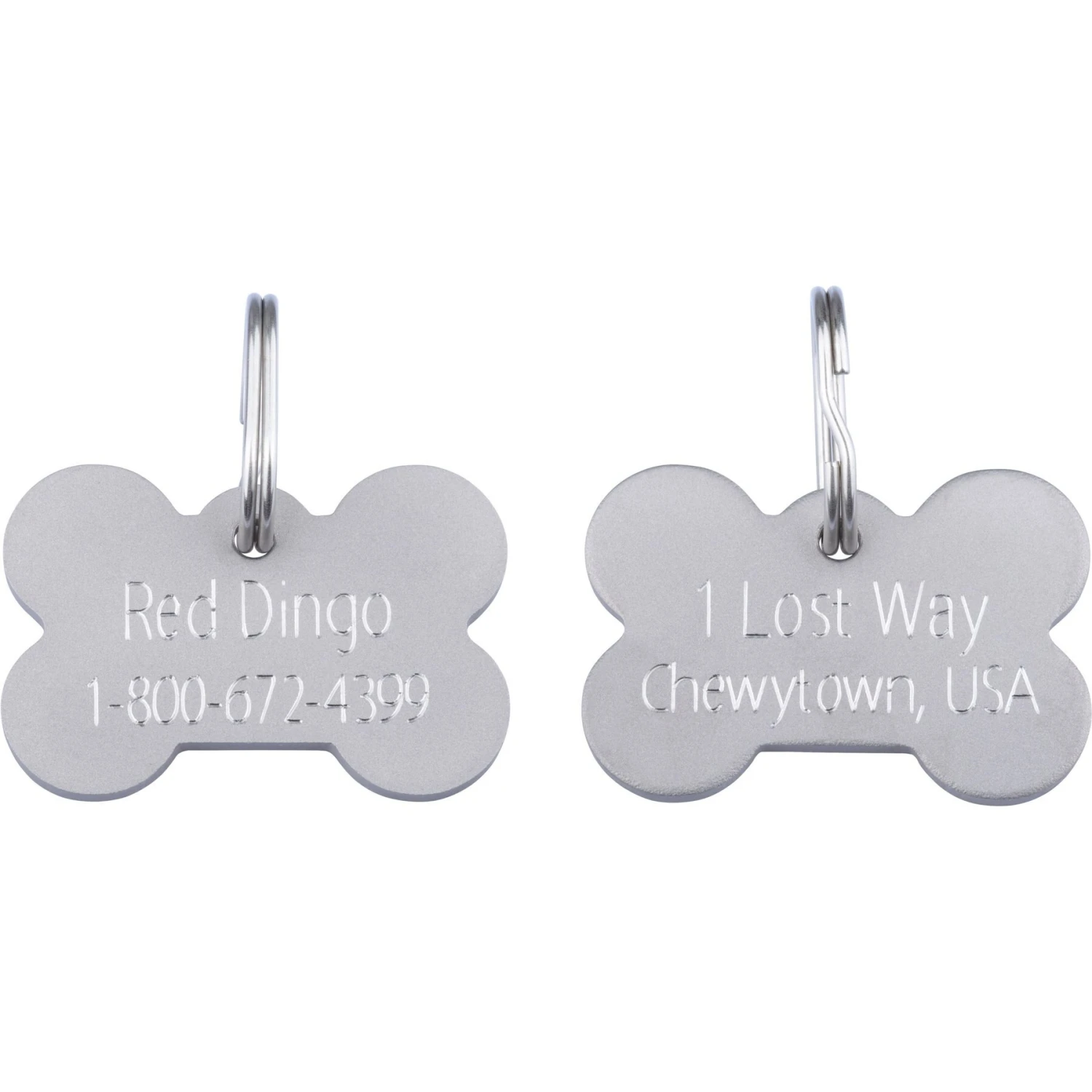 Red Dingo Titanium Bone Personalized Dog ID Tag 6 Red Dingo Titanium Bone Personalized Dog ID Tag - Image 4