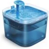 PATPET Triple Filter Ultra Quiet Pump Cat & Dog Water Fountain Dispenser, Blue, 75-oz -Blue Buffalo Shop 521670 MAIN. AC SS1800 V1657658366