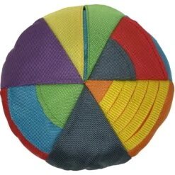 FouFIT Hide 'n Seek Disc Dog Toys, Multicolor